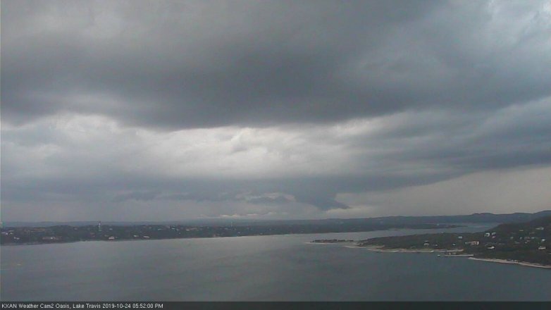 Lake Travis webcam, October 24, 2019 4:55 PM CT