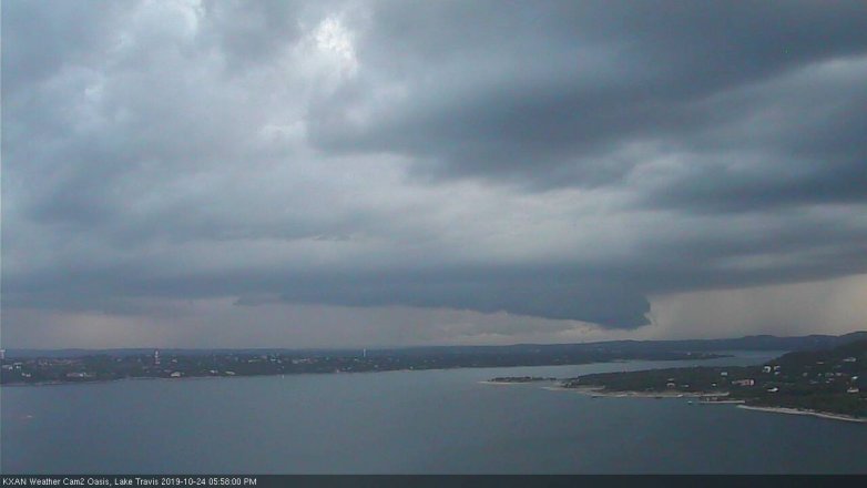 Lake Travis webcam, October 24, 2019 5:00 PM CT