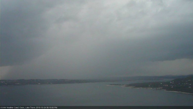 Lake Travis webcam, October 24, 2019 5:20 PM CT