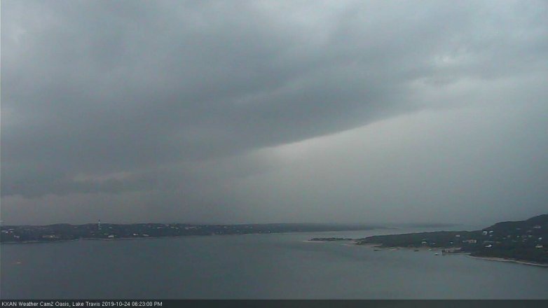 Lake Travis webcam, October 24, 2019 5:25 PM CT