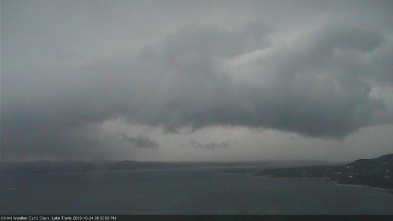 Lake Travis webcam, October 24, 2019 5:35 PM CT