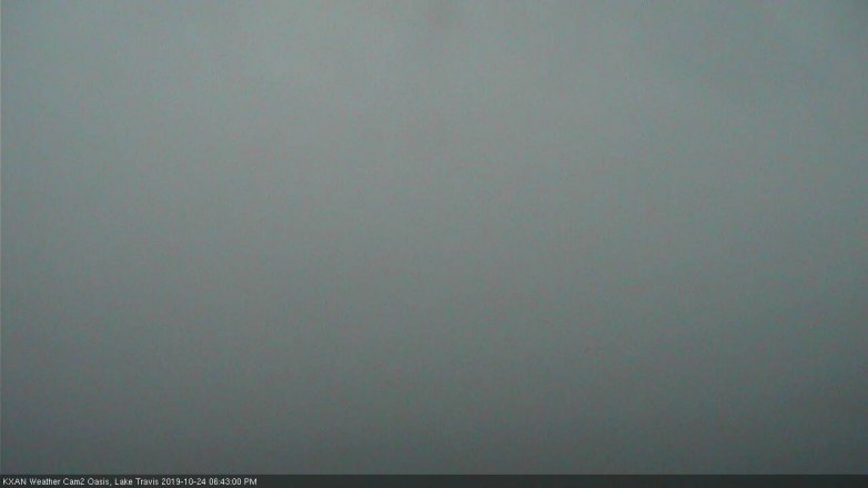 Lake Travis webcam, October 24, 2019 5:45 PM CT