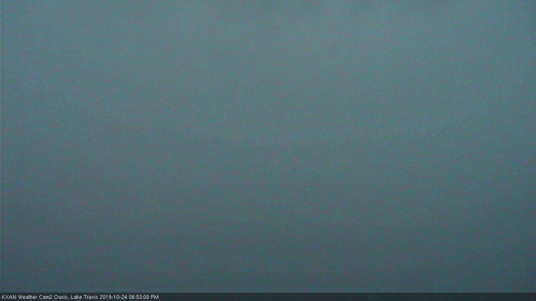 Lake Travis webcam, October 24, 2019 5:55 PM CT