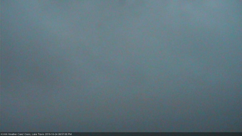 Lake Travis webcam, October 24, 2019 6:00 PM CT