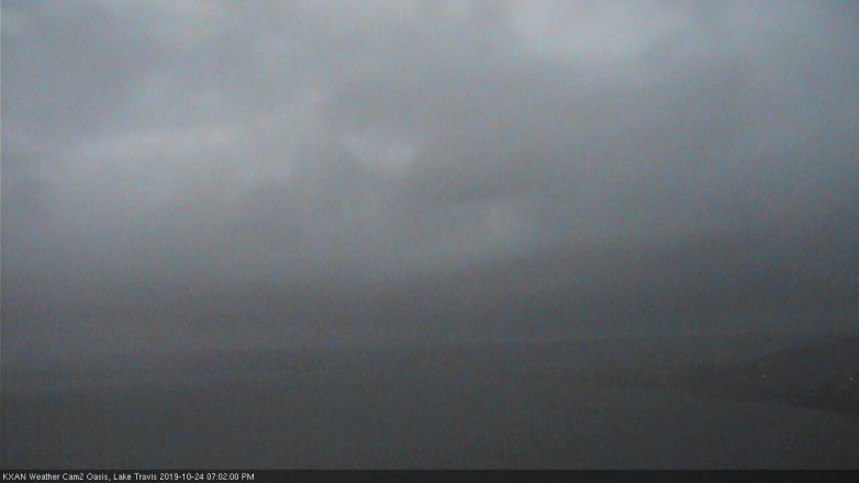 Lake Travis webcam, October 24, 2019 6:05 PM CT