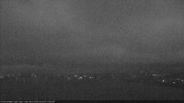 Lake Travis webcam, October 24, 2019 6:20 PM CT