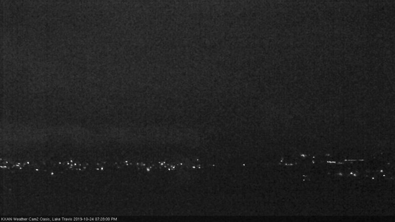 Lake Travis webcam, October 24, 2019 6:30 PM CT