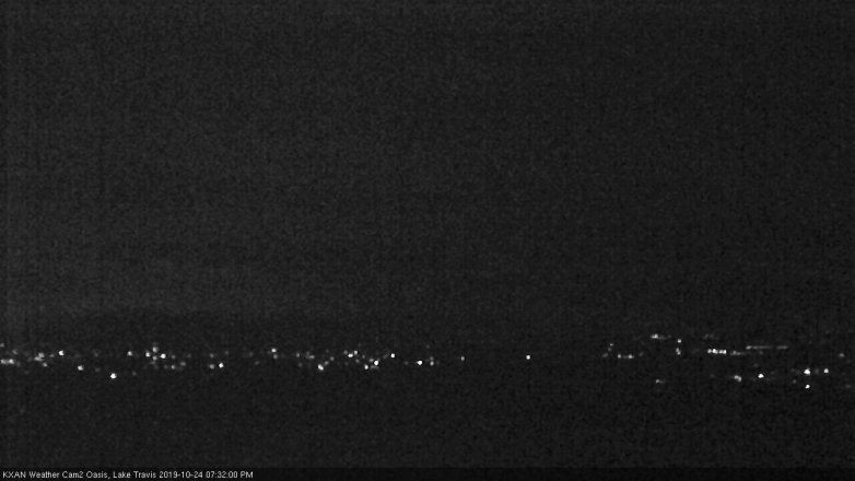 Lake Travis webcam, October 24, 2019 6:35 PM CT