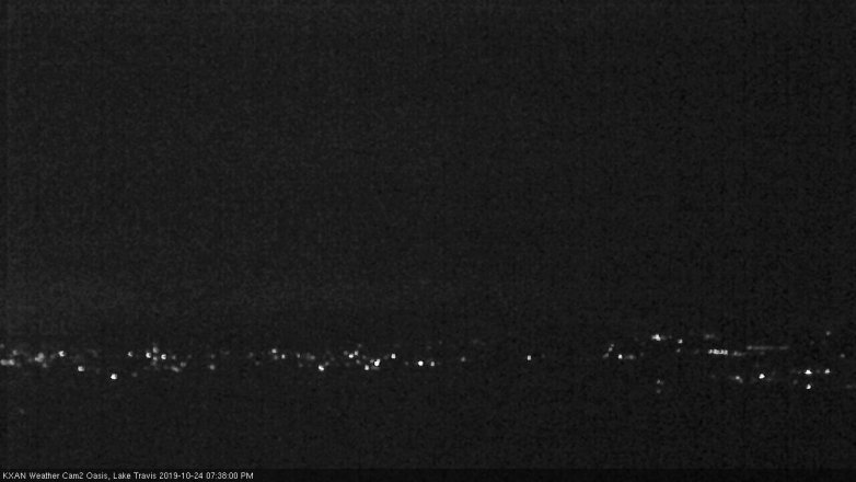 Lake Travis webcam, October 24, 2019 6:40 PM CT
