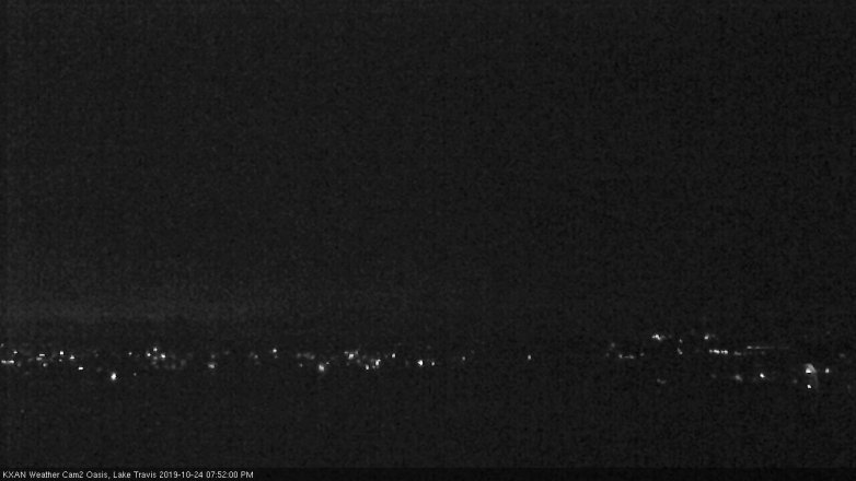 Lake Travis webcam, October 24, 2019 6:55 PM CT