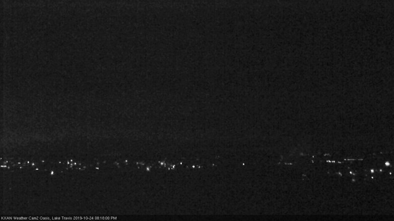 Lake Travis webcam, October 24, 2019 7:20 PM CT