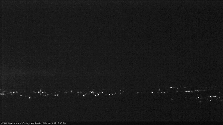 Lake Travis webcam, October 24, 2019 8:15 PM CT