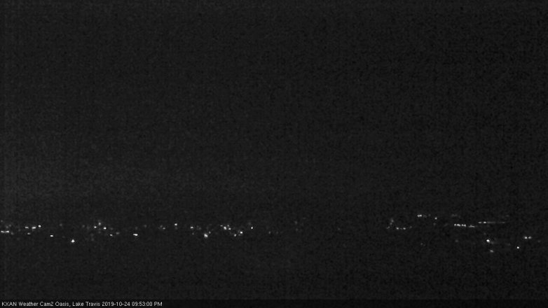 Lake Travis webcam, October 24, 2019 8:55 PM CT
