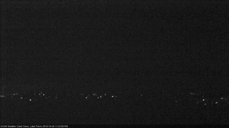 Lake Travis webcam, October 24, 2019 10:25 PM CT
