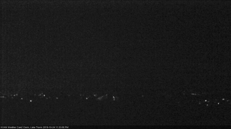 Lake Travis webcam, October 24, 2019 10:35 PM CT