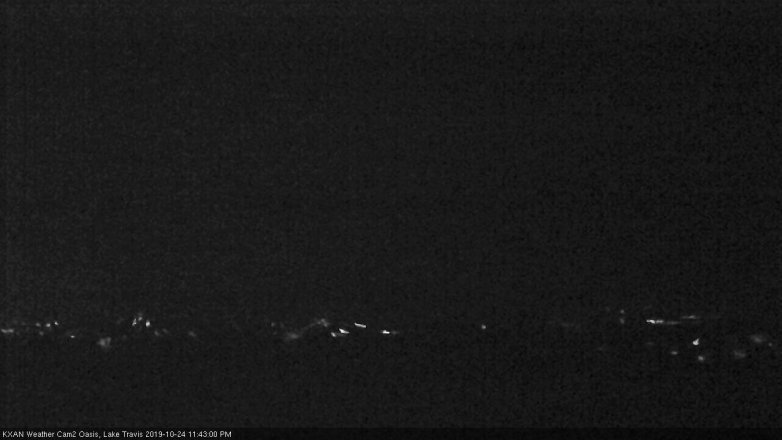 Lake Travis webcam, October 24, 2019 10:45 PM CT