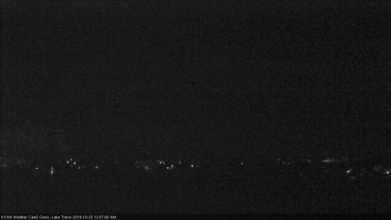 Lake Travis webcam, October 24, 2019 11:10 PM CT