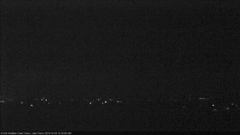 Lake Travis webcam, October 24, 2019 11:35 PM CT