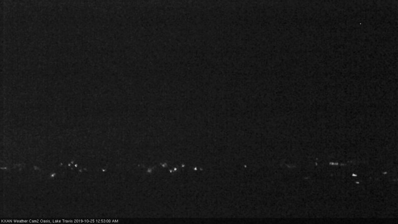 Lake Travis webcam, October 24, 2019 11:55 PM CT