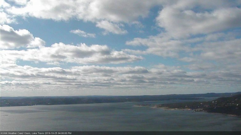 Lake Travis webcam, October 25, 2019 3:10 PM CT