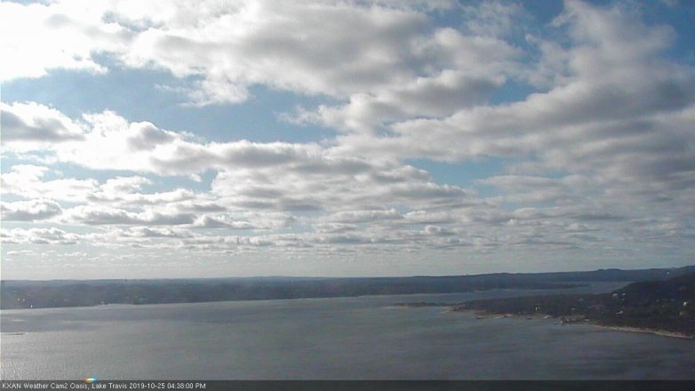 Lake Travis webcam, October 25, 2019 3:40 PM CT