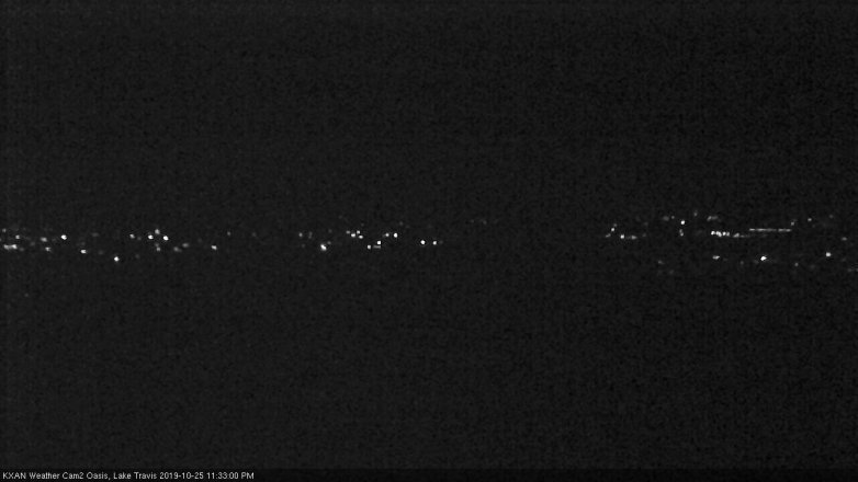 Lake Travis webcam, October 25, 2019 10:35 PM CT