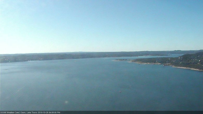 Lake Travis webcam, October 26, 2019 3:10 PM CT