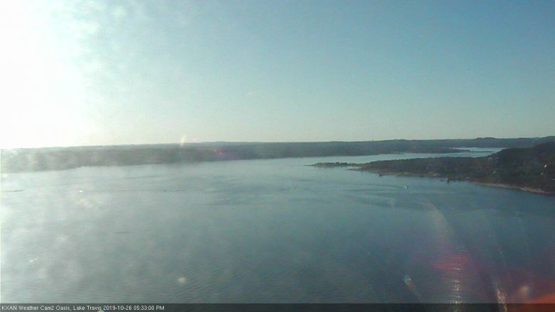 Lake Travis webcam, October 26, 2019 4:35 PM CT