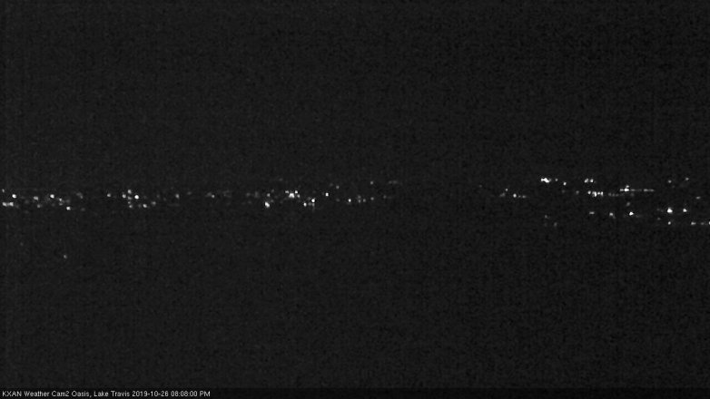 Lake Travis webcam, October 26, 2019 7:10 PM CT