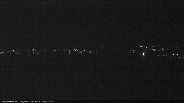 Lake Travis webcam, October 26, 2019 7:15 PM CT