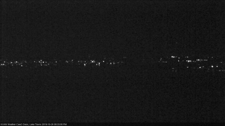 Lake Travis webcam, October 26, 2019 7:35 PM CT