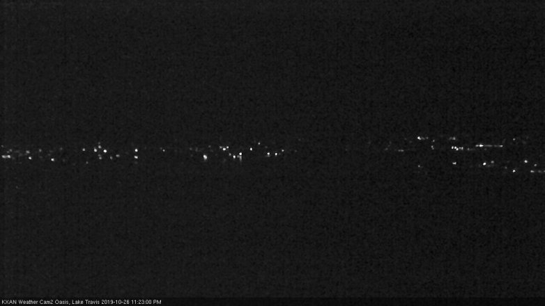 Lake Travis webcam, October 26, 2019 10:25 PM CT