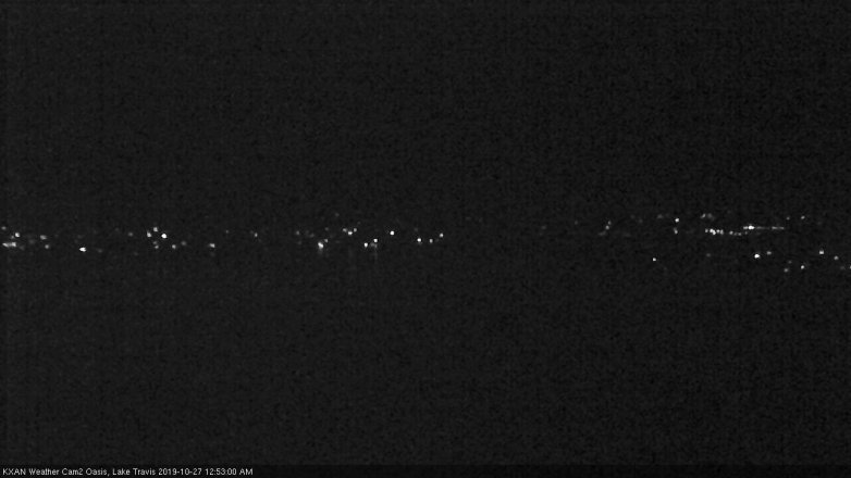 Lake Travis webcam, October 26, 2019 11:55 PM CT