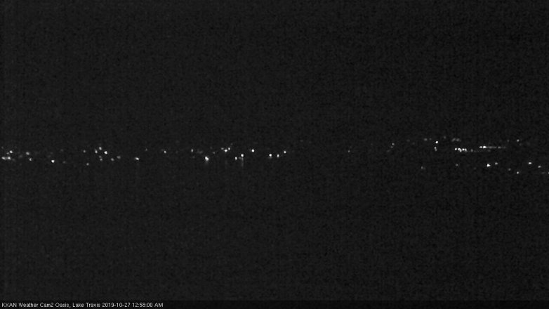 Lake Travis webcam, October 26, 2019 12:00 AM CT
