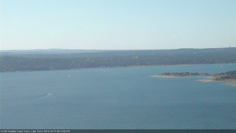 Lake Travis webcam, October 27, 2019 3:15 PM CT
