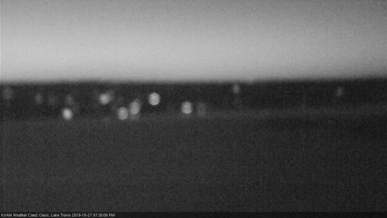 Lake Travis webcam, October 27, 2019 6:40 PM CT