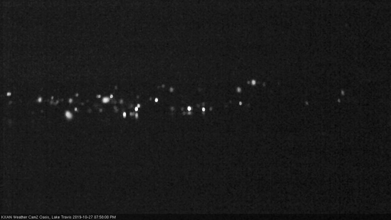 Lake Travis webcam, October 27, 2019 7:00 PM CT