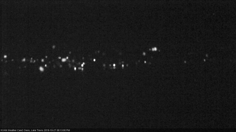 Lake Travis webcam, October 27, 2019 7:15 PM CT