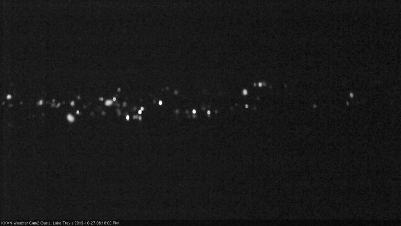 Lake Travis webcam, October 27, 2019 7:20 PM CT