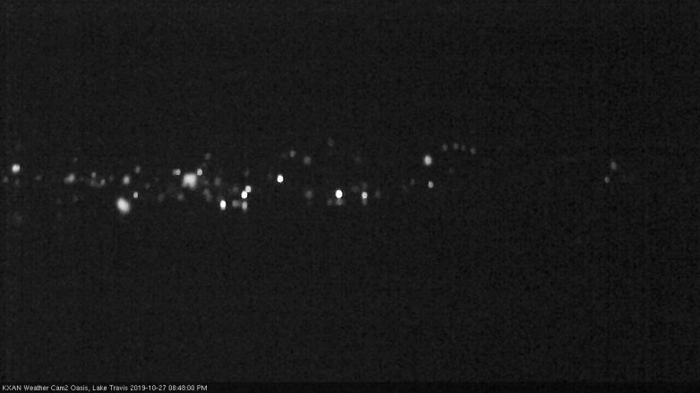 Lake Travis webcam, October 27, 2019 7:50 PM CT