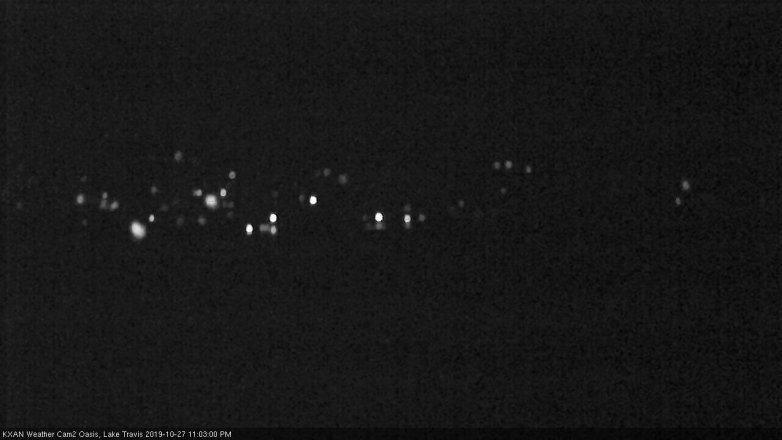 Lake Travis webcam, October 27, 2019 10:05 PM CT