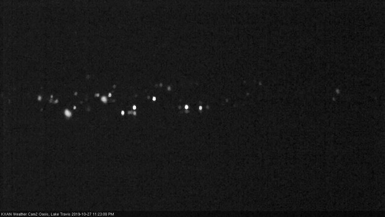 Lake Travis webcam, October 27, 2019 10:25 PM CT
