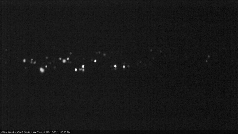 Lake Travis webcam, October 27, 2019 10:35 PM CT