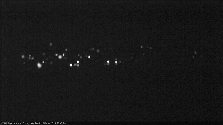 Lake Travis webcam, October 27, 2019 10:55 PM CT