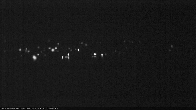 Lake Travis webcam, October 27, 2019 11:05 PM CT
