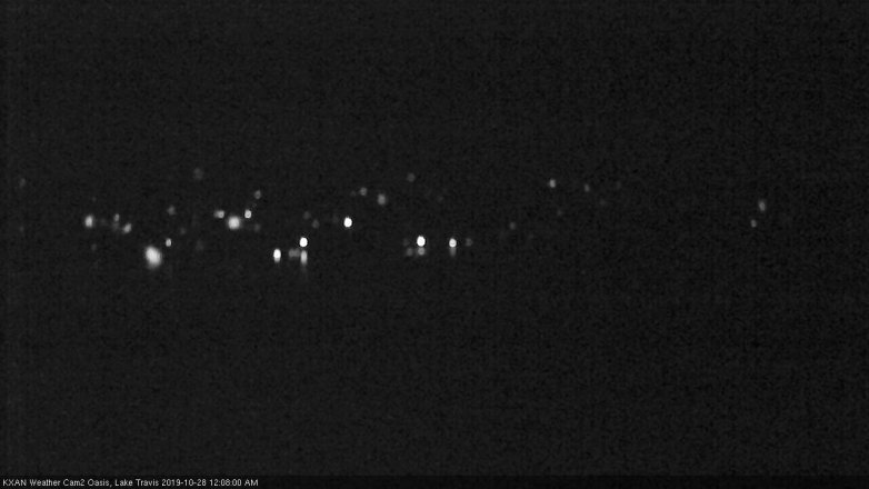Lake Travis webcam, October 27, 2019 11:10 PM CT
