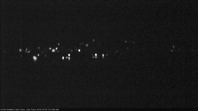 Lake Travis webcam, October 27, 2019 11:15 PM CT