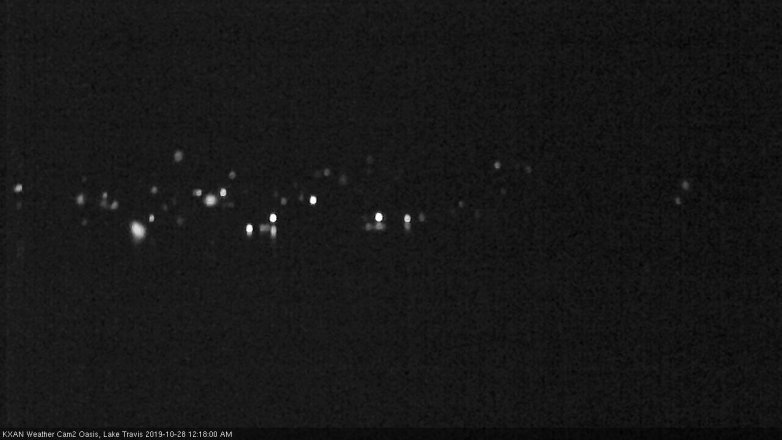 Lake Travis webcam, October 27, 2019 11:20 PM CT
