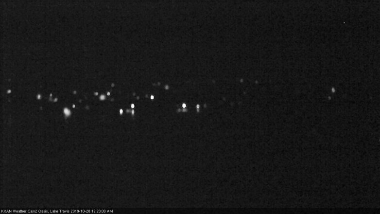 Lake Travis webcam, October 27, 2019 11:25 PM CT