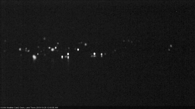Lake Travis webcam, October 27, 2019 11:45 PM CT